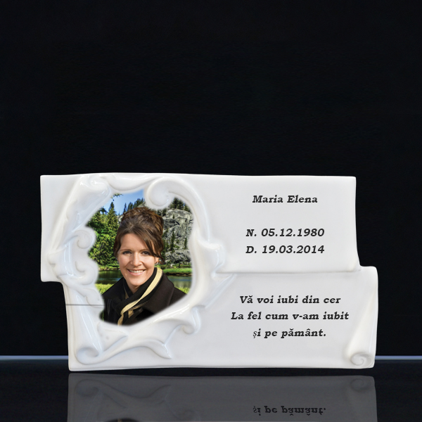 26x15 cm Papirus Barocco (color sau alb-negru)