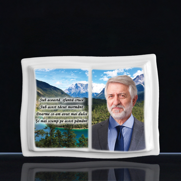 11x22x33 cm Carte cu suport (color sau alb-negru)