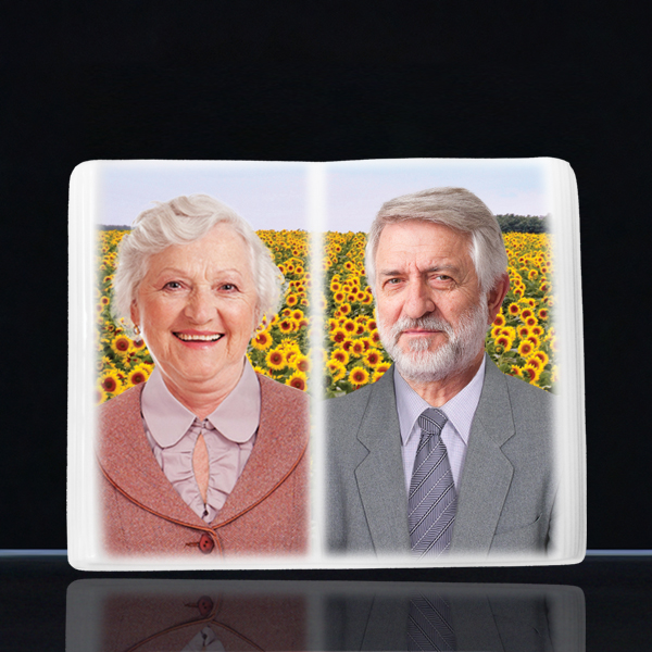 24x20 cm Carte simpla (color sau alb-negru)