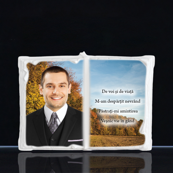 18x21 cm Carte Antica (color sau alb-negru)